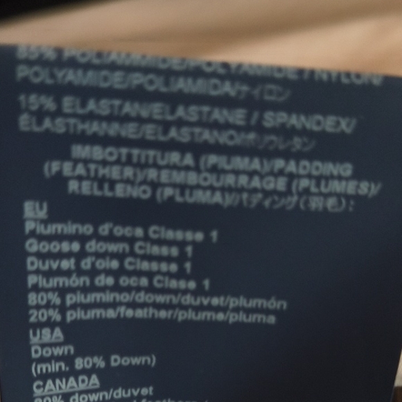 Herno Laminar Women's White Gortex Down Puffer Jacket, size 46 / US 10 - Picture 7 of 11